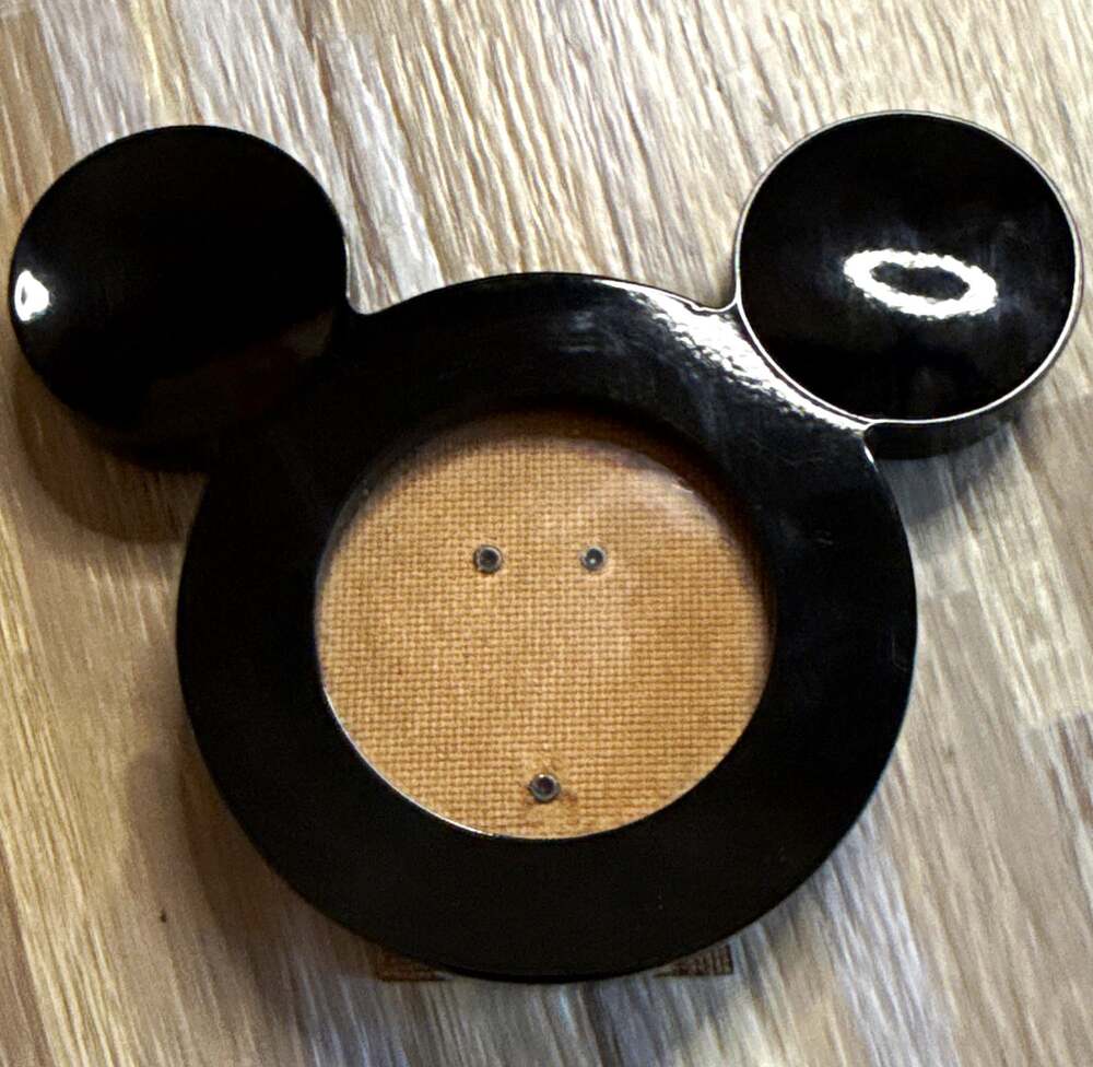 Disney Parks Mickey Mouse Ears Black Photo Picture Frame Theme Park Souvenir